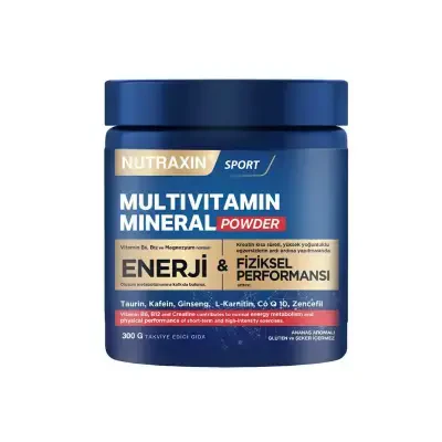 Nutraxin Multivitamin Mineral Powder 300 gr - Nutraxin