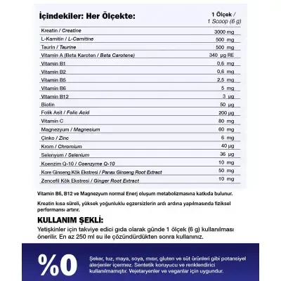 Nutraxin Multivitamin Mineral Powder 300 gr - 2
