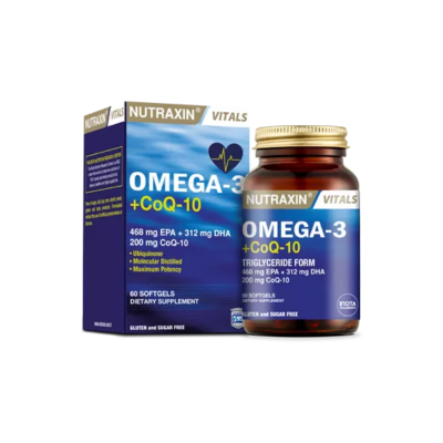 Nutraxin Omega-3+CoQ-10 60g - 1