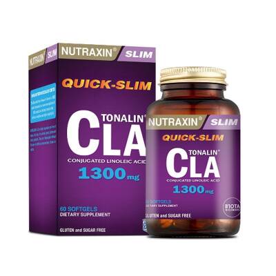 Nutraxin Quick Slim Tonalin CLA 1300mg 60 Kapsül - 1