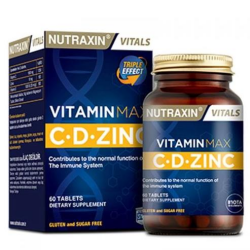 Nutraxin Vitamin Max C.D Çinko 60 Tablet - Nutraxin