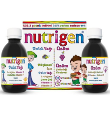 Nutrigen Balık Yağı Şurup 200ml + Üzüm Şurup 200 ml - Nutrigen