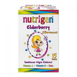Nutrigen Elderberry Takviye Edici Gıda 15 Efervesan Tablet - 1