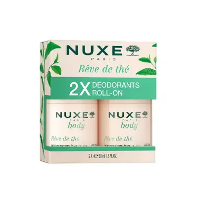 Nuxe Body Reve De The Roll On Deodorant 2x50 ml - 1