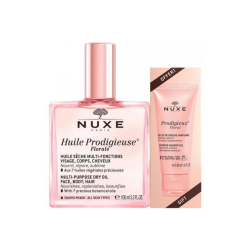 Nuxe Huile Prodigieuse Florale Çok Amaçlı Kuru Yağ 100 ml + Duş Jeli 30 ml - Nuxe