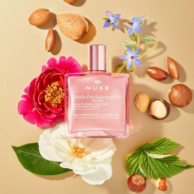 Nuxe Huile Prodigieuse Florale Or Çok Amaçlı Parıltılı Kuru Yağ 50 ml - 3