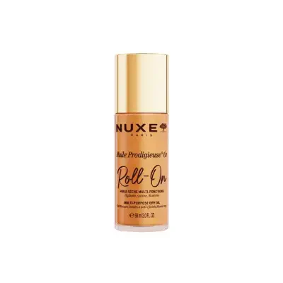 Nuxe Huile Prodigieuse Or Roll-On Altın Parıltılı Çok Amaçlı Kuru Yağ 60 ml - 1