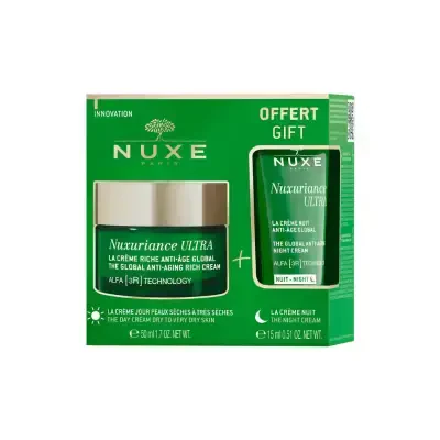 Nuxe Nuxuriance Ultra Rich Yaşlanma Karşıtı Krem 50 ml + Gece Kremi 15 ml Avantajlı Set - 1