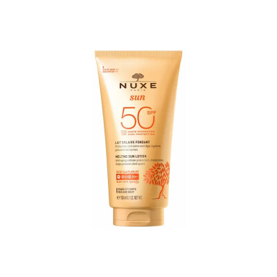 Nuxe Sun Melting Güneş Koruyucu Yüz Ve Vücut Sütü SPF50 150 ml - Nuxe