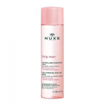 Nuxe Very Rose 3 in 1 Nemlendirici Temizleme Suyu 200 ml - 1