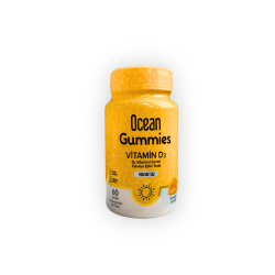 Ocean Gummies D3 Portakal Aromalı 60 Çiğnenebilir Jel form - Orzax