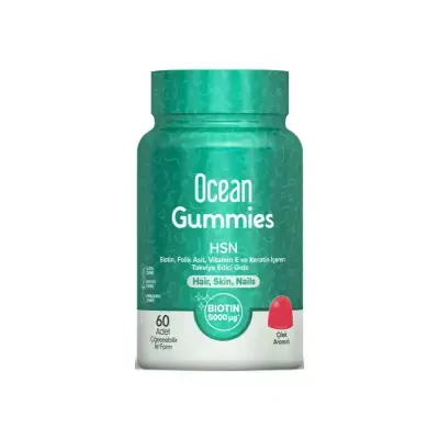 Ocean Gummies HSN 60 Adet Çiğnenebilir Jel Form - Orzax