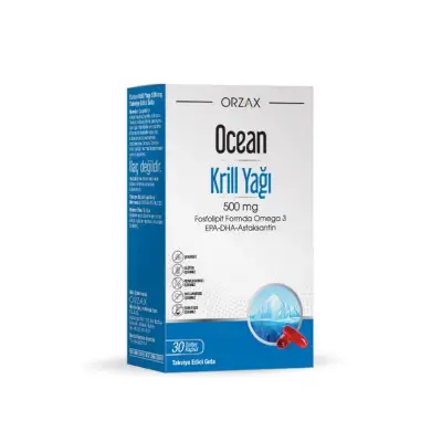 Ocean Krill Oil 30 Yumuşak Kapsül - 1