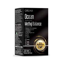 Ocean Methyl Balance 30 Bitkisel Kapsül - Orzax