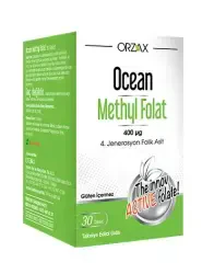 Ocean Methyl Folat 30 Tablet - Orzax