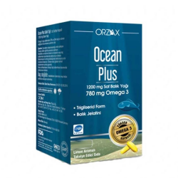 Ocean Plus Omega 3 1200 mg 50 Kapsül - Orzax