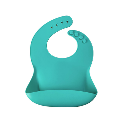 OiOi Basic Silikon Mama Önlüğü- Yeşil - 1