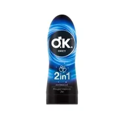 Okey 2in1 Aromasız Kayganlaştırıcı 200 ml - OKEY