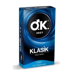 Okey Klasik 10'lu Prezervatif - OKEY