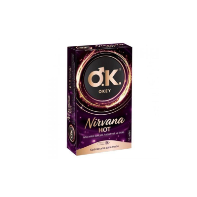 Okey Nirvana Hot Prezervatif 10'lu - 2
