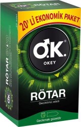 Okey Prezervatif Rötar 20'li - 2