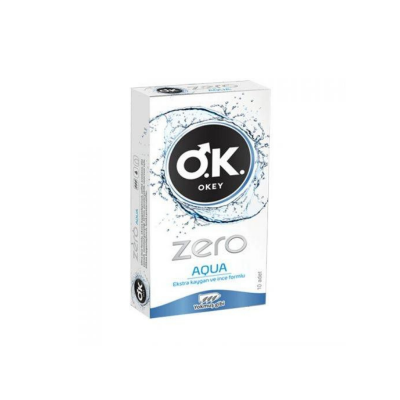Okey Zero Aqua Prezervatif 10'lu - 1