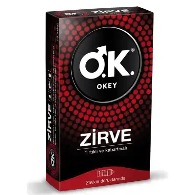 Okey Zirve Prezervatif 10 Adet - OKEY