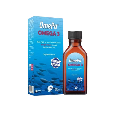 Omepa Omega-3 Karışık Meyve Aromalı Şurup 200 ml - 1