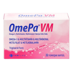 OmePa VM Takviye Edici Gıda 30 Yumuşak Kapsül - TAB İlaç