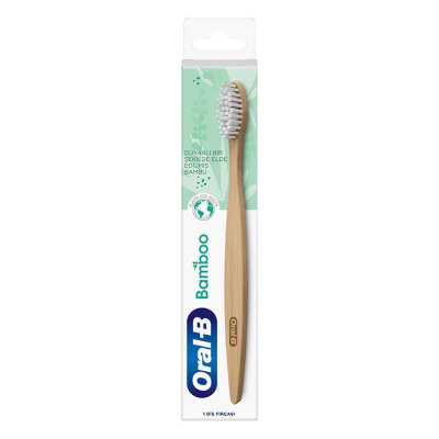 Oral-B Bamboo Manuel Diş Fırçası - 1