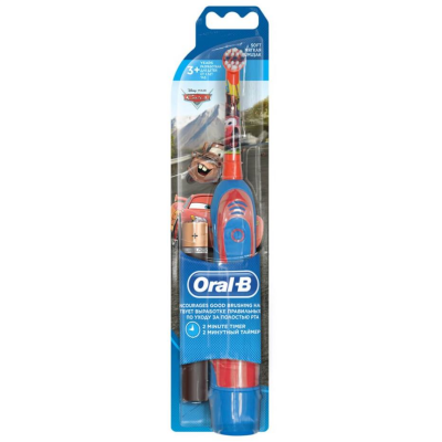 Oral-B Braun Pilli Diş Fırçası Çocuk 3+ Cars - 1