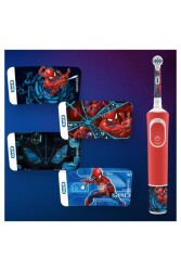 Oral-B Çocuklar İçin Şarj Edilebilir Diş Fırçası D100 Spiderman Özel Seri - 4
