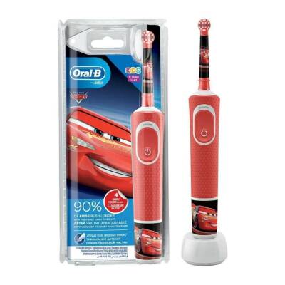 Oral-B D100 Cars Özel Seri Çocuklar İçin Şarj Edilebilir Diş Fırçası - 1