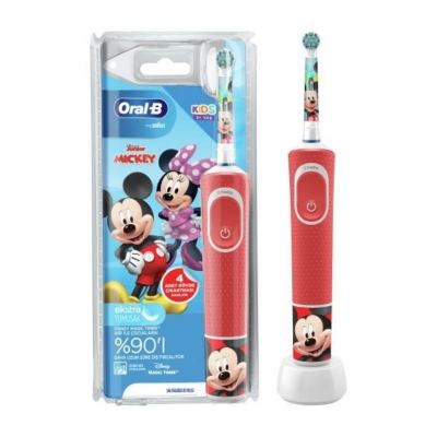Oral-B D100 Kids Mickey & Friends Şarj Edilebilir Diş Fırçası - 1