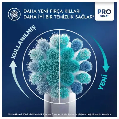 Oral-B D103 Vitality Pro Çocuklar İçin Şarj Edilebilir Diş Fırçası - Spiderman - 4