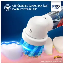 Oral-B D103 Vitality Pro Çocuklar İçin Şarj Edilebilir Diş Fırçası - Spiderman - 6