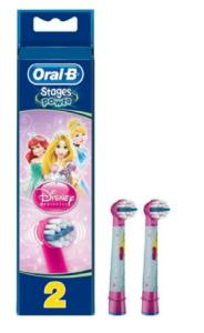 Oral-B Diş Fırçası Yedek Başlığı Stages Prenses Çocuk 2 Adet - 1