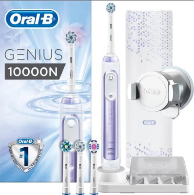 Oral-B Genius 10000N Orchid Purple Şarj Edilebilir Diş Fırçası - 1