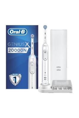 Oral-B GeniusX 20000N Beyaz Şarj Edilebilir Diş Fırçası - 1