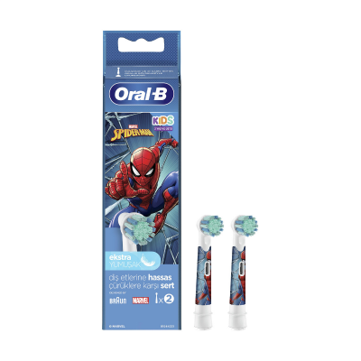 Oral-B Kids Spiderman Yedek Başlık 2'li - 1