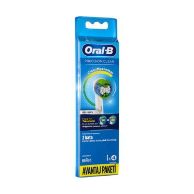 Oral-B Precision Clean Diş Fırçası Yedek Başlığı 4'lü - 1