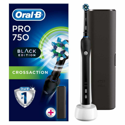 Oral-B Pro 750 Siyah Power Şarjlı Diş Fırçası - 1