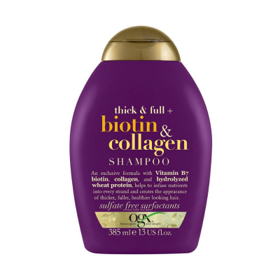 Organix Biotin & Collagen Dolgunlaştırıcı Etkili Şampuan 385 ml - 1