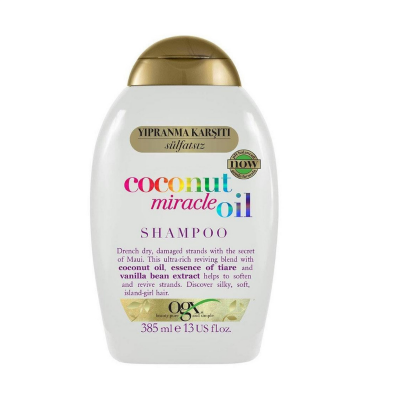 Organix Yıpranma Karşıtı Coconut Miracle Oil Şampuanı 385 ml - 1