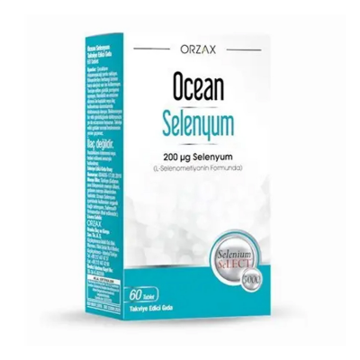 Orzax Ocean 200 Mcg Selenyum 60 Tablet - 1