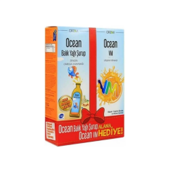 Orzax Ocean Balık Yağı Şurup 150 ml + Ocean VM 150 ml Hediye - Orzax
