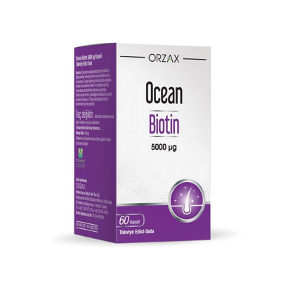 Orzax Ocean Biotin 5000 Mcg 60 Kapsül - 3