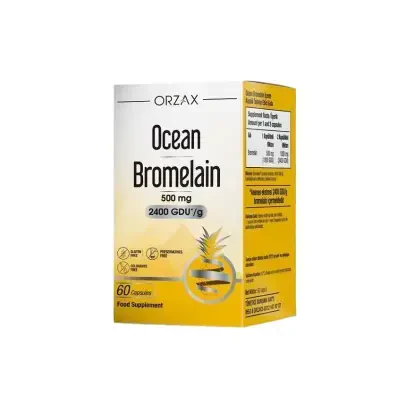 Orzax Ocean Bromelain 60 Kapsül - 1