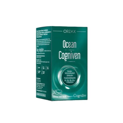 Orzax Ocean Cogniven 30 Kapsül - Orzax