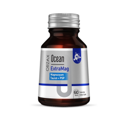 Orzax Ocean ExtraMag Magnezyum Taurat+P5P Takviye Edici Gıda 60 Tablet - Orzax